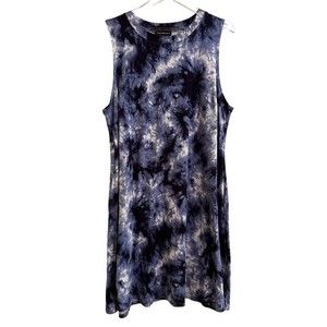 FORTUNE + IVY FIT AND FLARE DRESS TYE DYE  WOMANS SIZE 3X